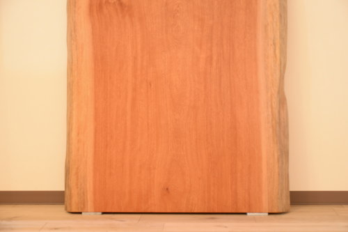一枚板の無垢テーブル|アフリカンチェリー一枚板天板no.1 - 無垢
